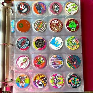 Vintage POG bottle caps